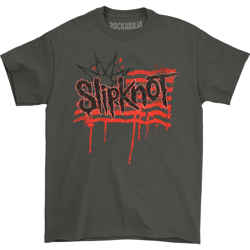 Slipknot Flag 2015 World Tour Tee T-shirt 334710 | Rockabilia Merch Store