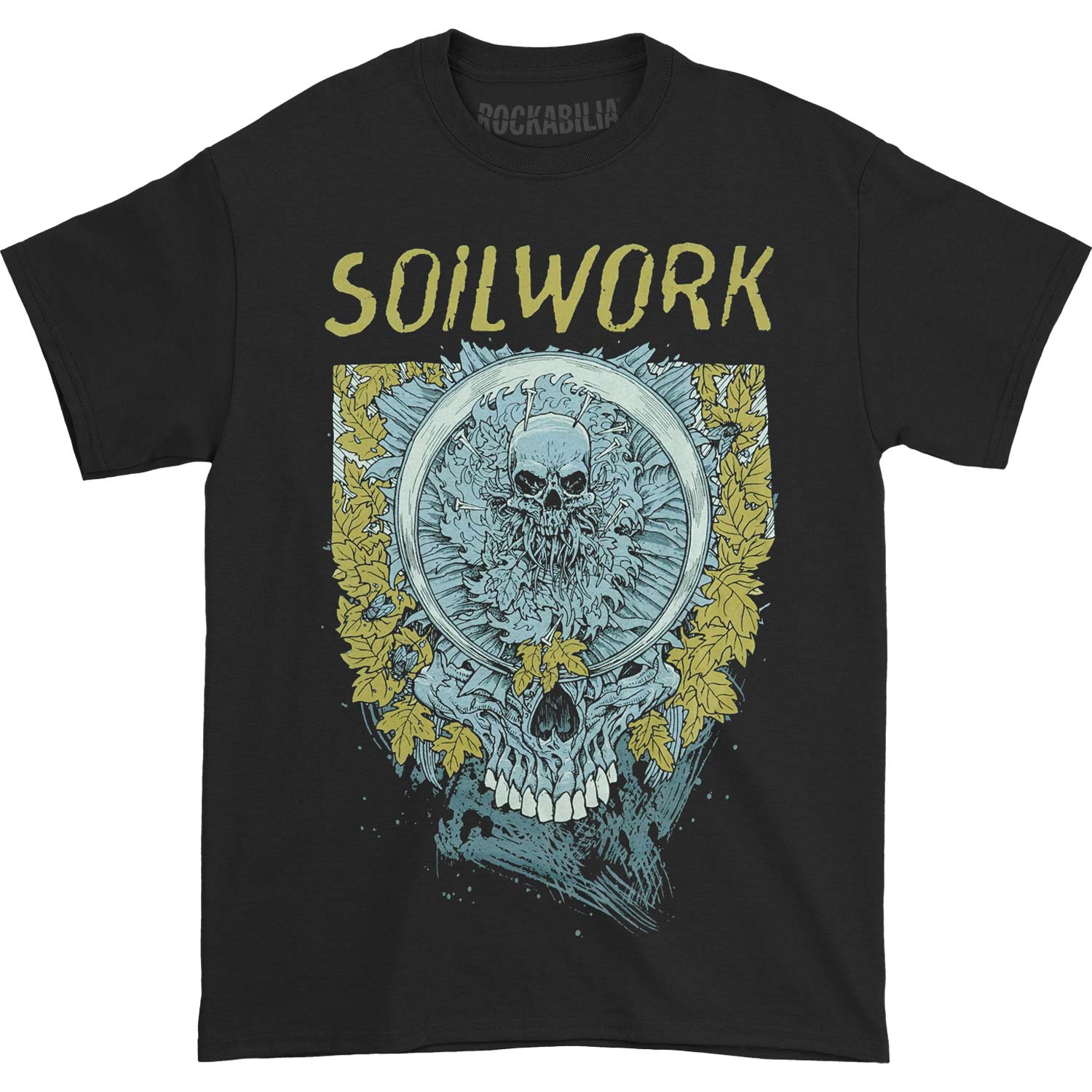Soilwork Skull & Leaves T-shirt