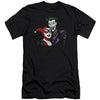 Joker & Harley Adult Slim Fit Slim Fit T-shirt