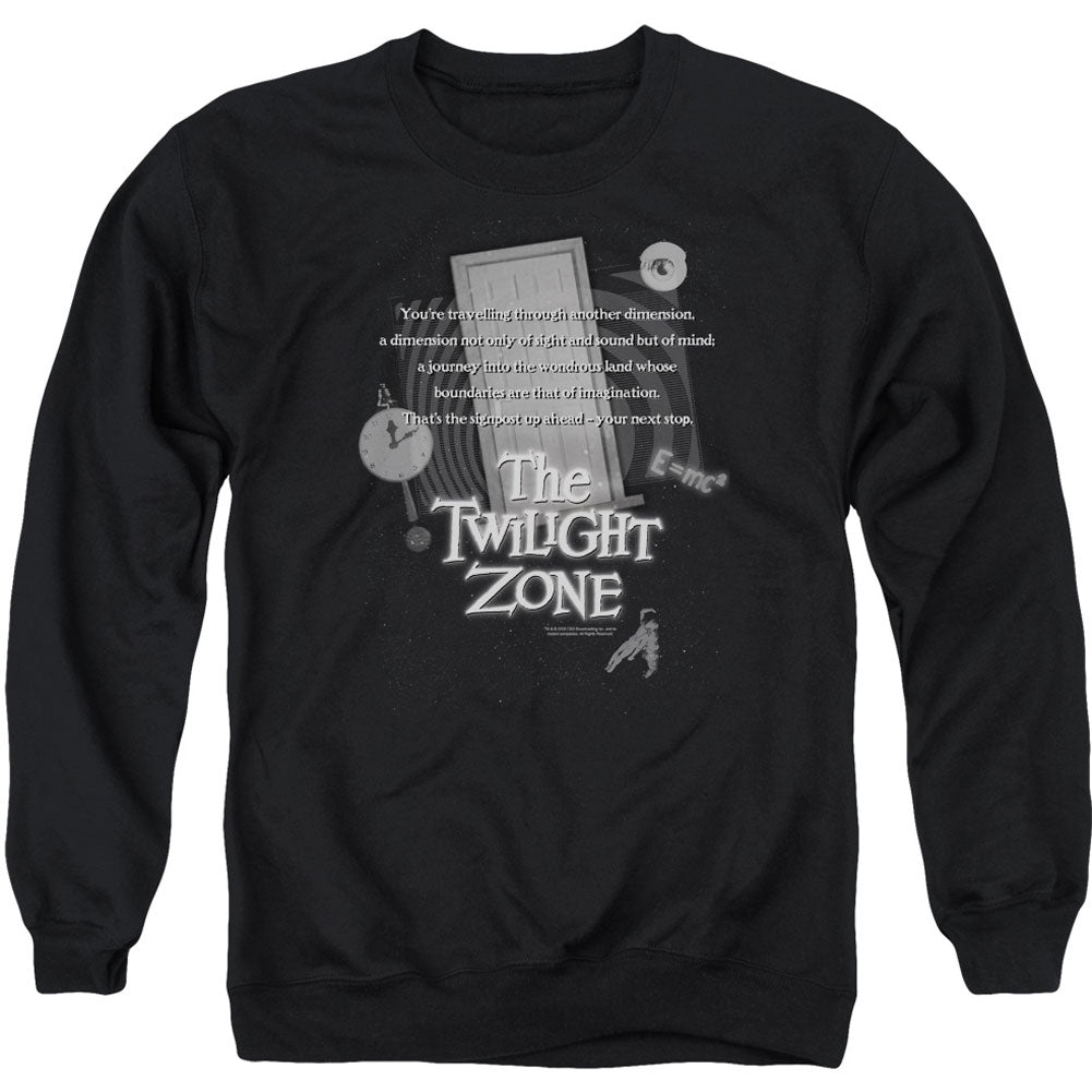 Twilight Zone Monologue Adult Sweatshirt
