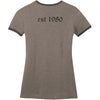 Logo Est. 1980 Ladies T-shirt Junior Top