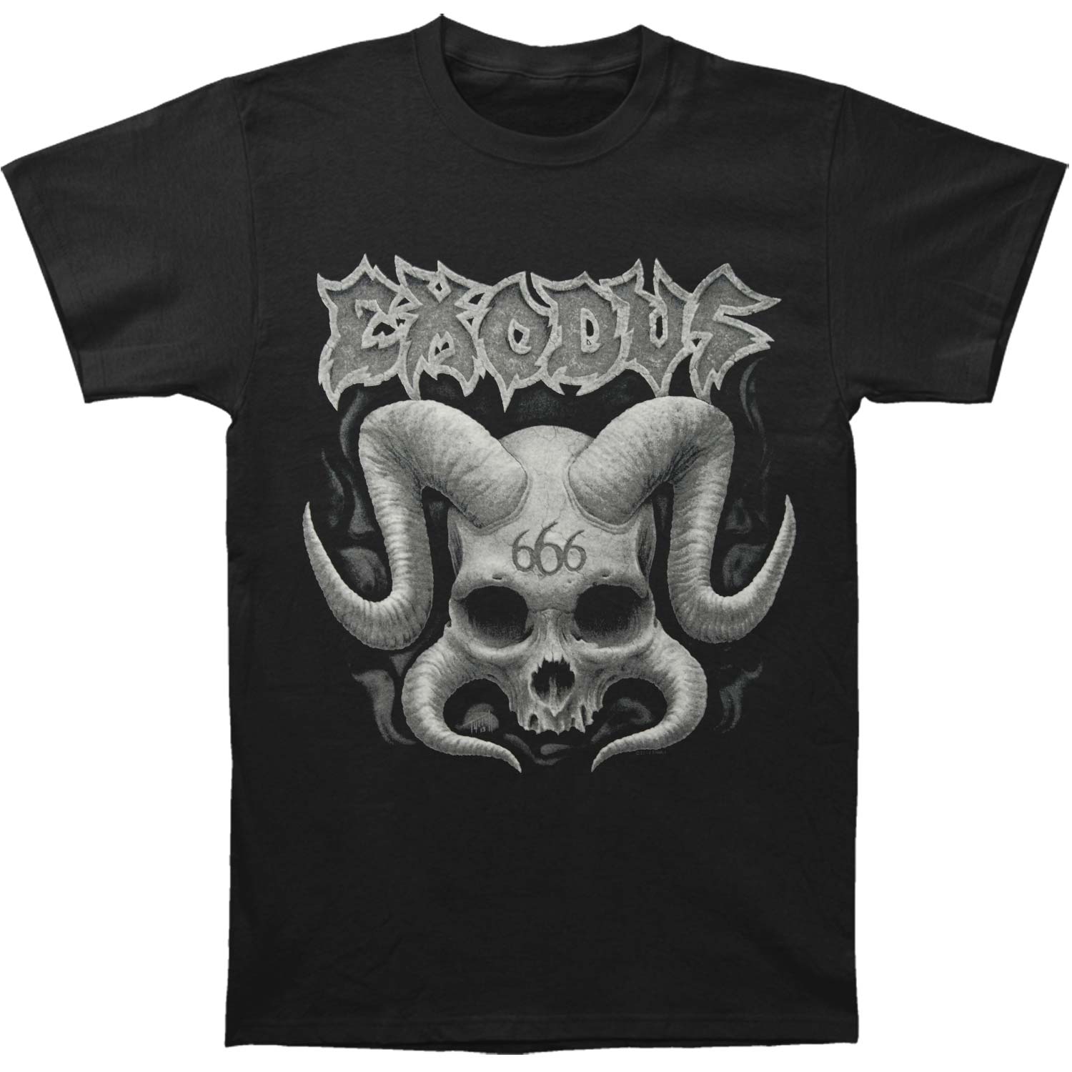 Exodus Horned Skull T-shirt
