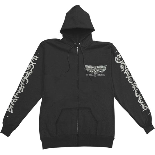 Enforcer Death By Fire Zip Hoodie Zippered Hooded Sweatshirt