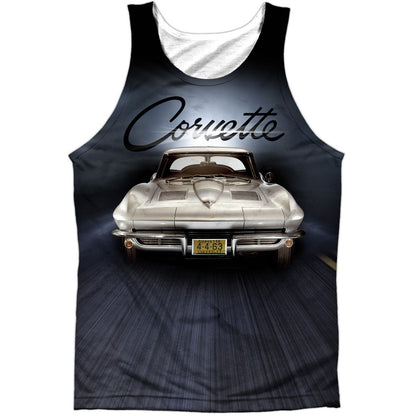 Bright Lights 100% Poly Front/Back Print Mens Tank