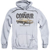 Retro Corvair Adult 25% Poly Hooded Sweatshirt