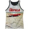 Beach Impala Black Back Mens Tank