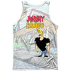 Hanging Out 100% Poly Front/Back Print Mens Tank