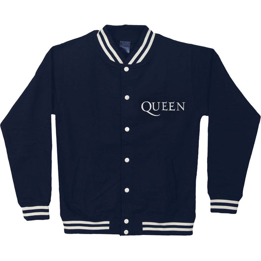 Queen Crest (Back Print) Varsity Jacket