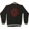 Logo & 9 Point Star (Back Print) Varsity Jacket