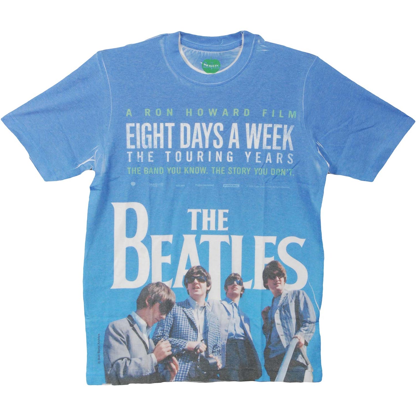 Beatles 8 Days A Week Movie Poster (Sublimated) Sublimation T-shirt