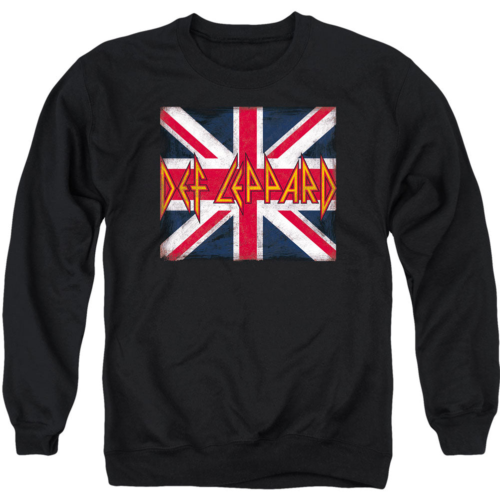 Def Leppard Union Jack Adult Sweatshirt