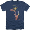 Early Elvis Adult Heather 40% Poly T-shirt