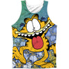 Goofy Face 100% Poly Front/Back Print Mens Tank