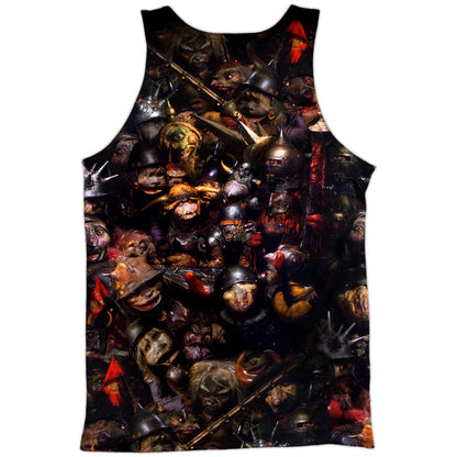 Right Words 100% Poly Front/Back Print Mens Tank