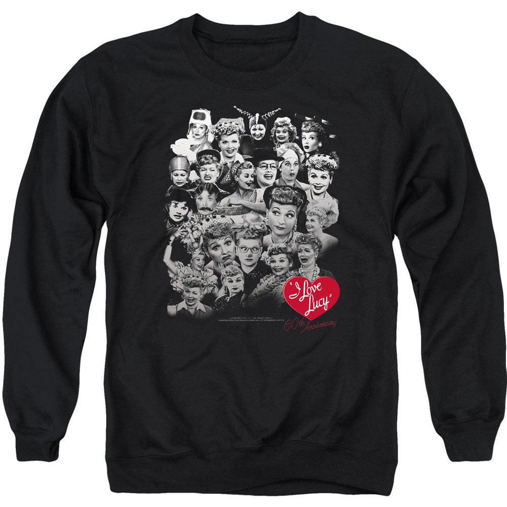 I Love Lucy 60 Years Of Fun Adult Sweatshirt