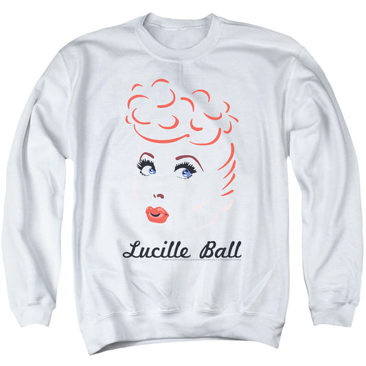 I Love Lucy Drawing Adult Sweatshirt