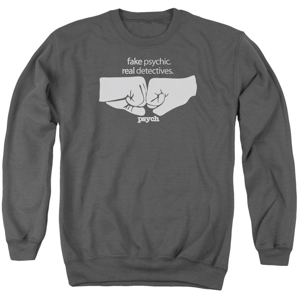 Psych Fist Bump Adult Sweatshirt