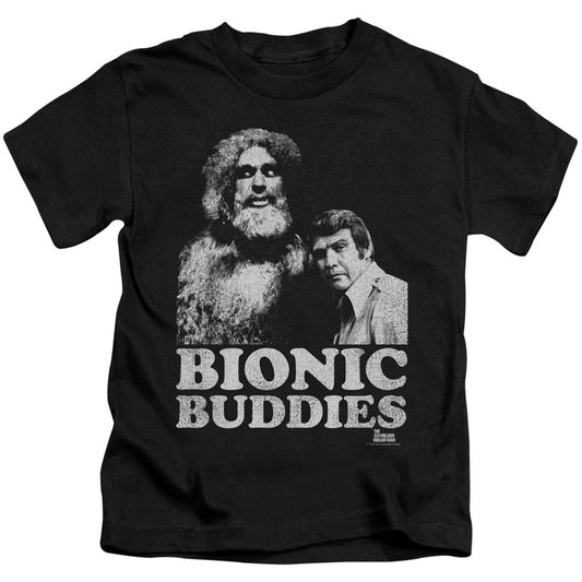Six Million Dollar Man Bionic Buddies Juvenile Childrens T-shirt
