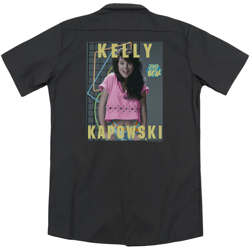 Saved By The Bell Kelly Kapowski(Back Print) Workshirt