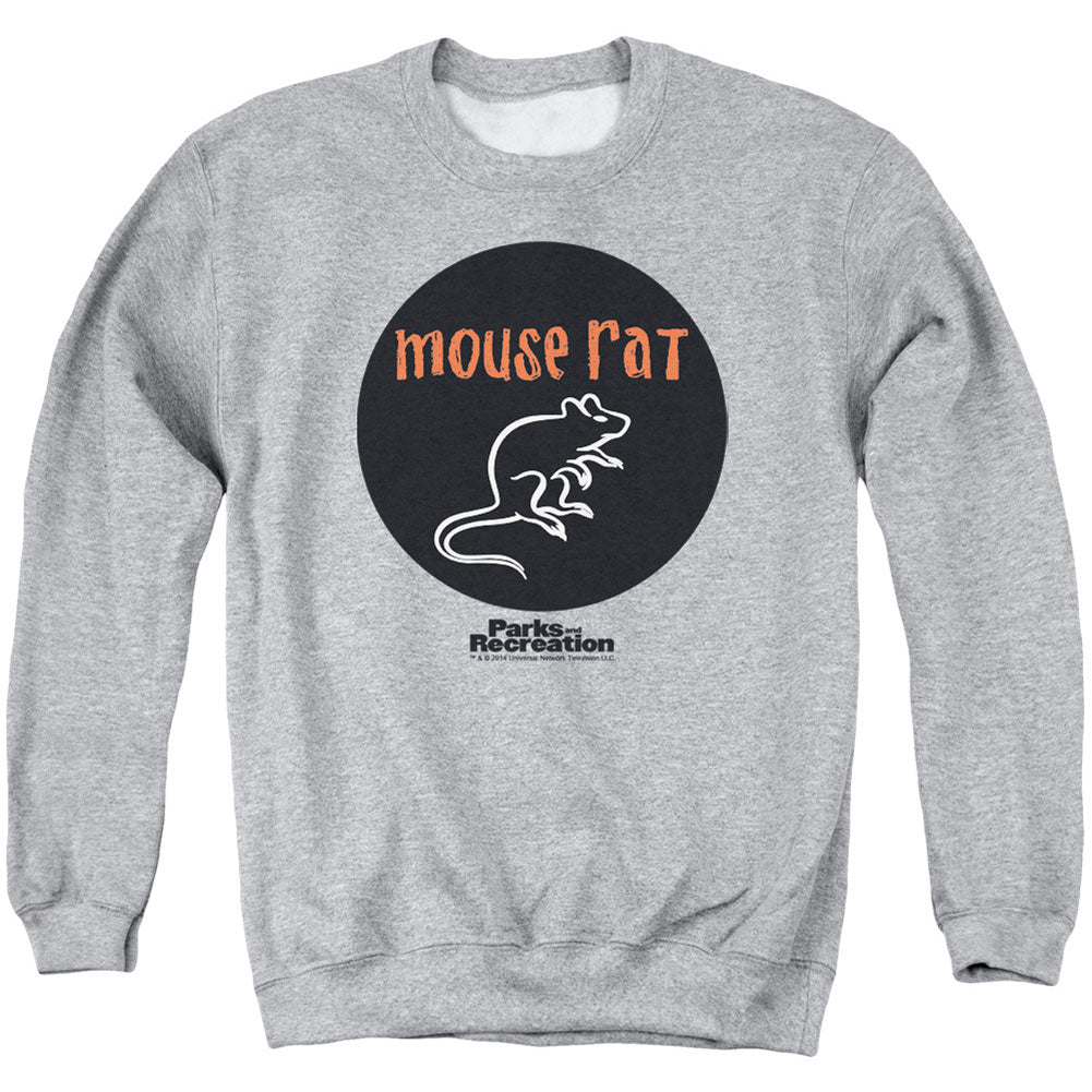 Parks And Recreation Mouse Rat Circle Adult Sweatshirt