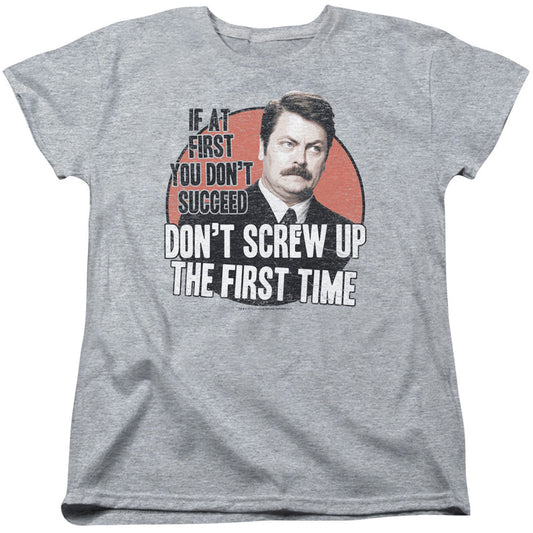 Don't Screw Up Womens T-shirt
