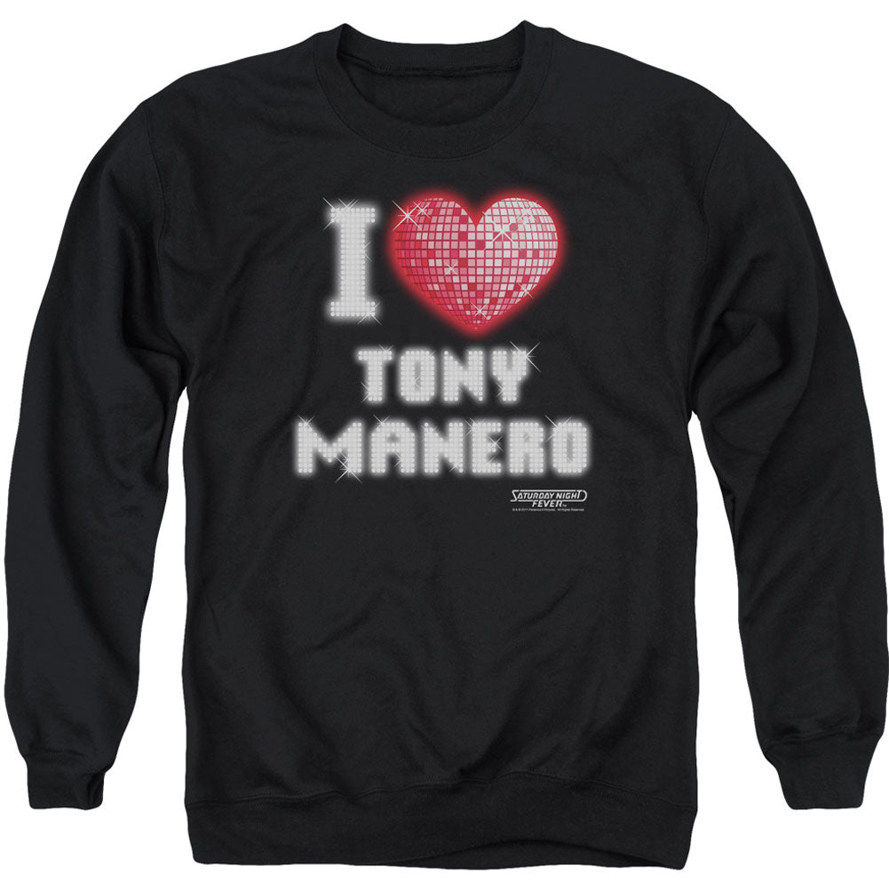 Saturday Night Fever I Heart Tony Adult Sweatshirt