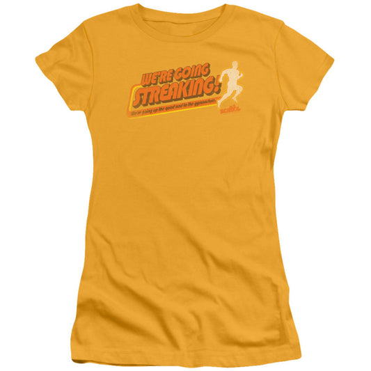 Streaking Cap Sleeve Junior Top