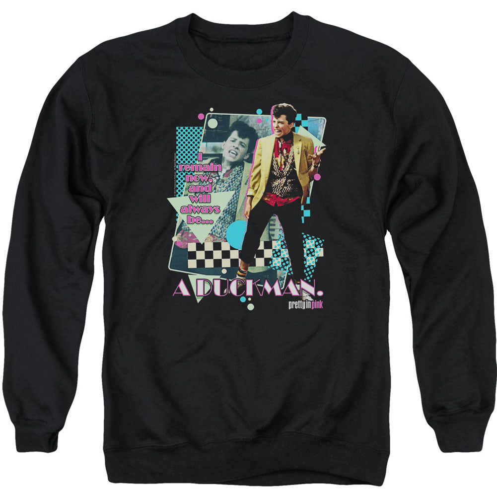 Pretty In Pink A Duckman Adult Sweatshirt