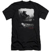 Foggy Night Adult Slim Fit Slim Fit T-shirt