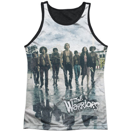 Strolling Black Back Mens Tank