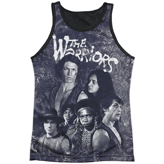 Moody Streets Black Back Mens Tank