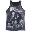 Moody Streets Black Back Mens Tank