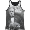 Pet The Cat Black Back Mens Tank