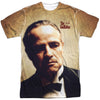 Vito Corleone 100% Poly Front/Back Print Sublimation T-shirt