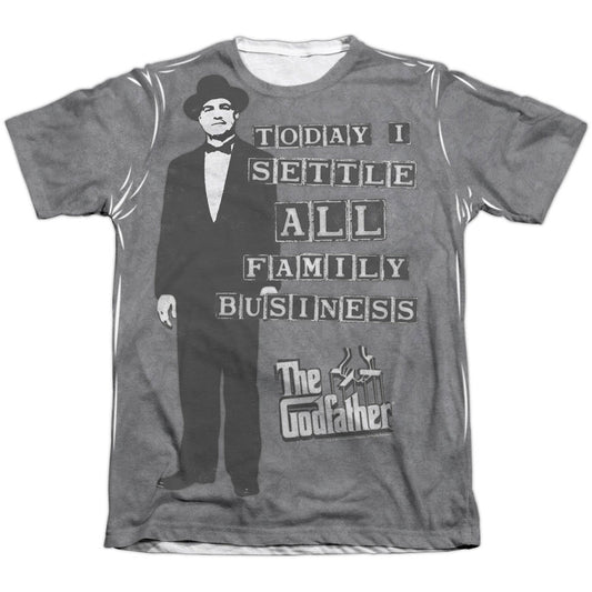 Godfather Family Business 65% Poly Sublimation T-shirt