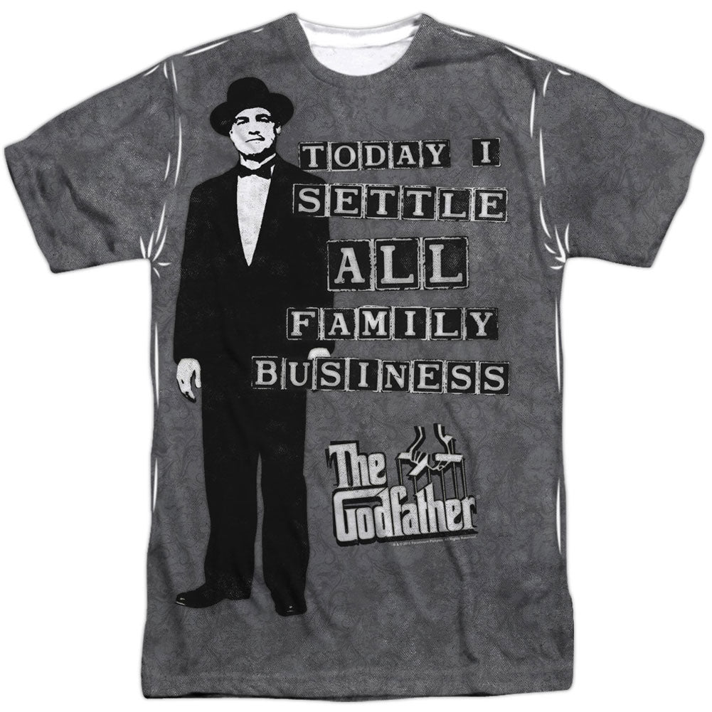 Family Business 100% Poly Front/Back Print Sublimation T-shirt