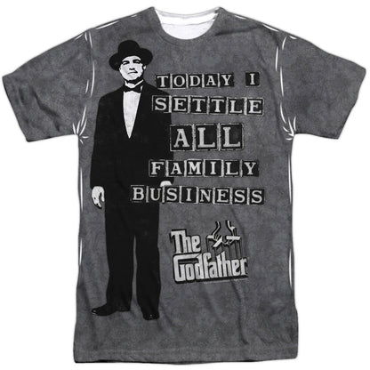 Family Business 100% Poly Front/Back Print Sublimation T-shirt