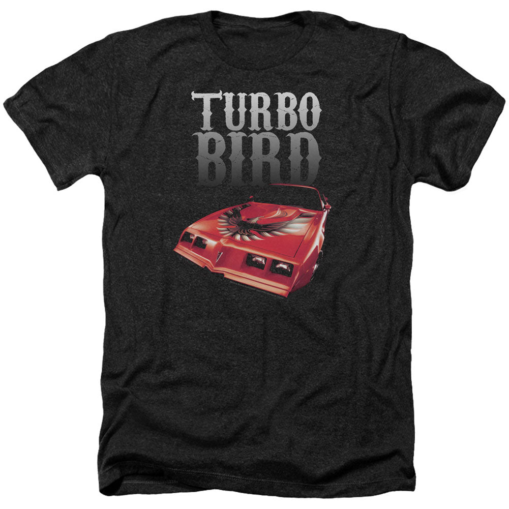 Pontiac Turbo Bird Adult Heather 40% Poly T-shirt