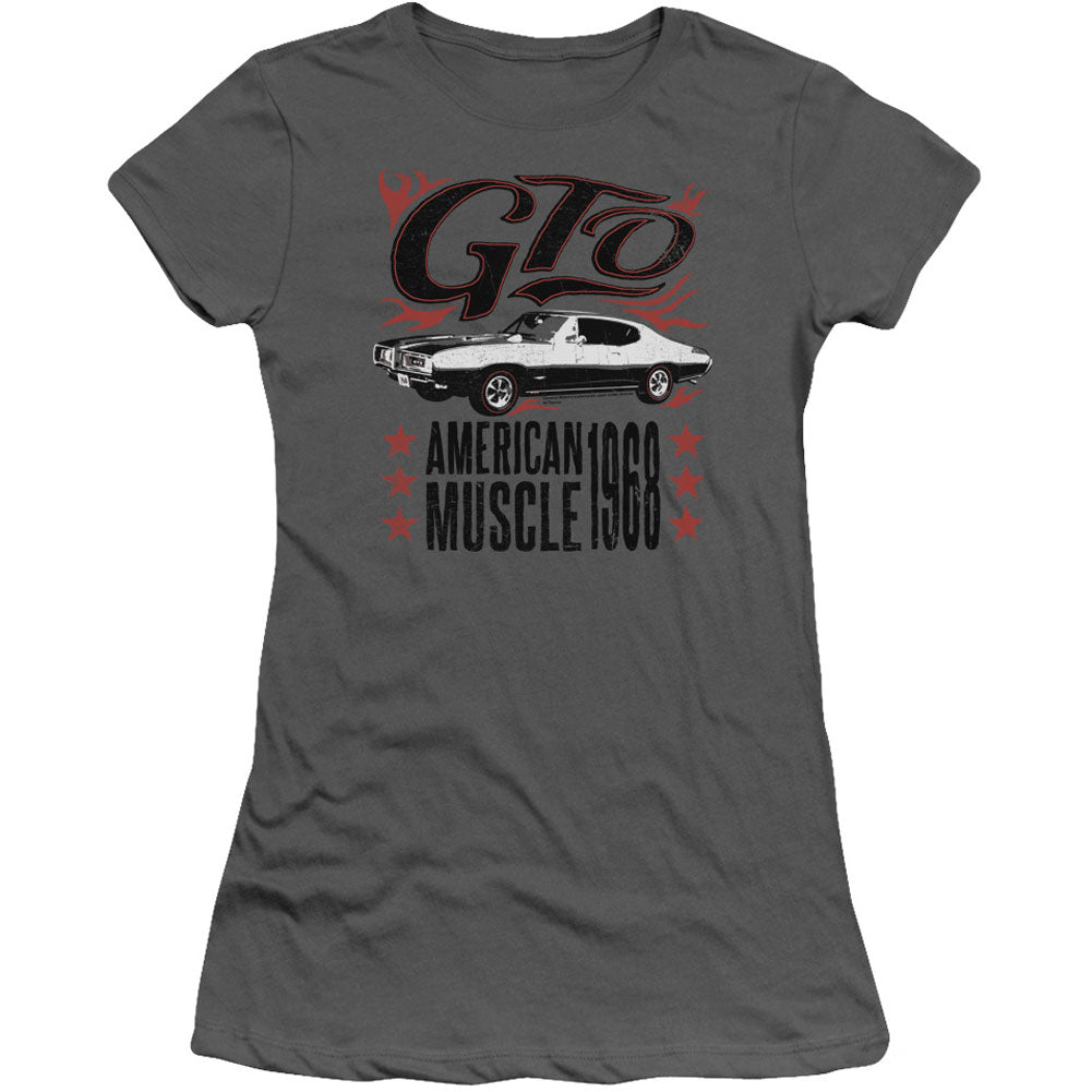 Gto Flames Cap Sleeve Junior Top