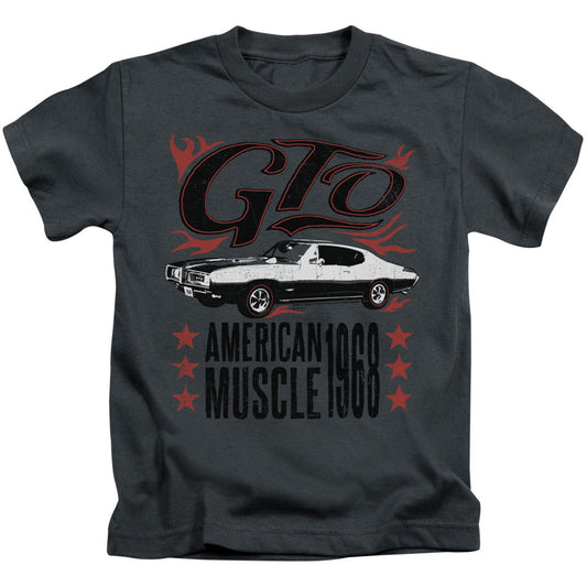 Pontiac Gto Flames Juvenile Childrens T-shirt