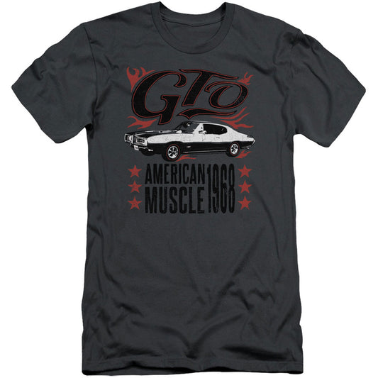 Gto Flames Adult Slim Fit Slim Fit T-shirt