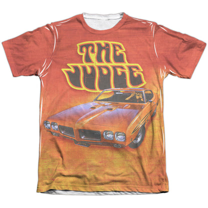Chevy The Judge 65% Poly Front/Back Print Sublimation T-shirt