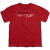 Red Pontiac Racing Youth T-shirt