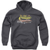 Fly The Coupe Youth 50% Poly Hooded Sweatshirt