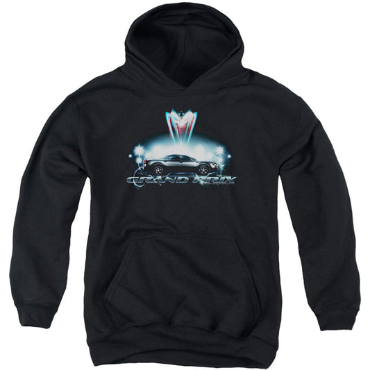 Silver Grand Am Youth 50% Poly Hooded Sweatshirt