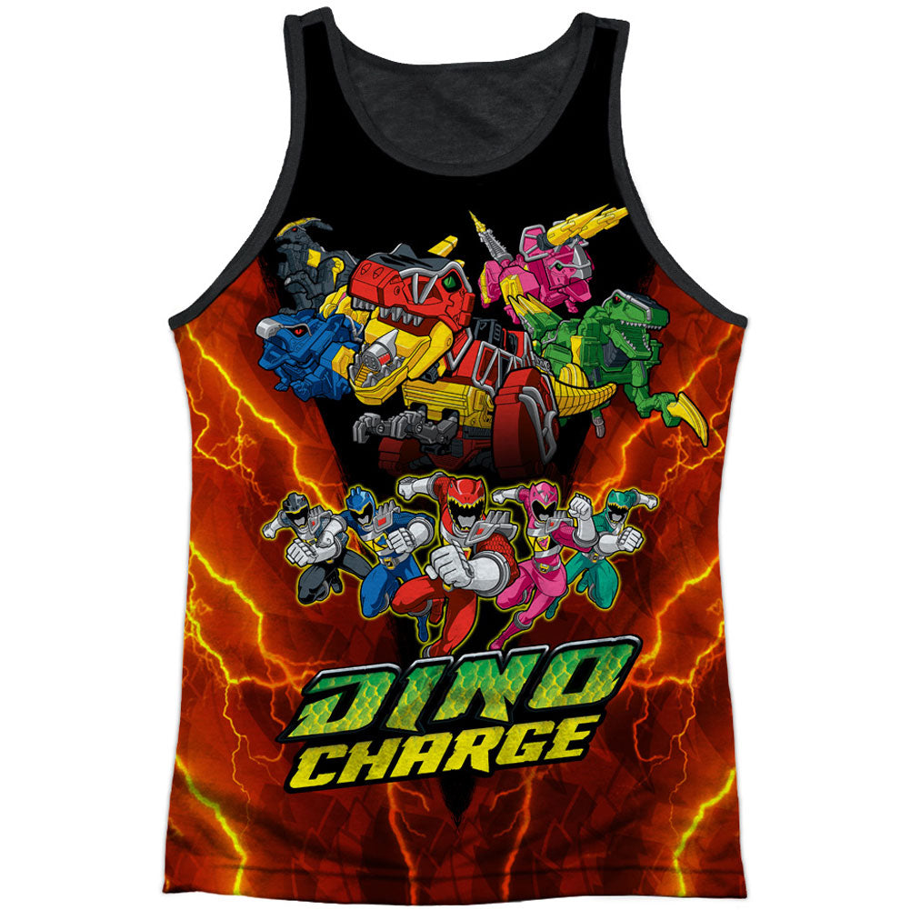 Zord Power Black Back Mens Tank