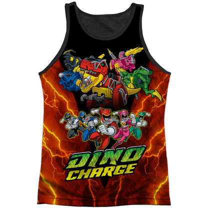 Zord Power Black Back Mens Tank