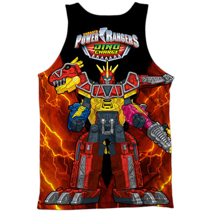 Zord Power 100% Poly Front/Back Print Mens Tank