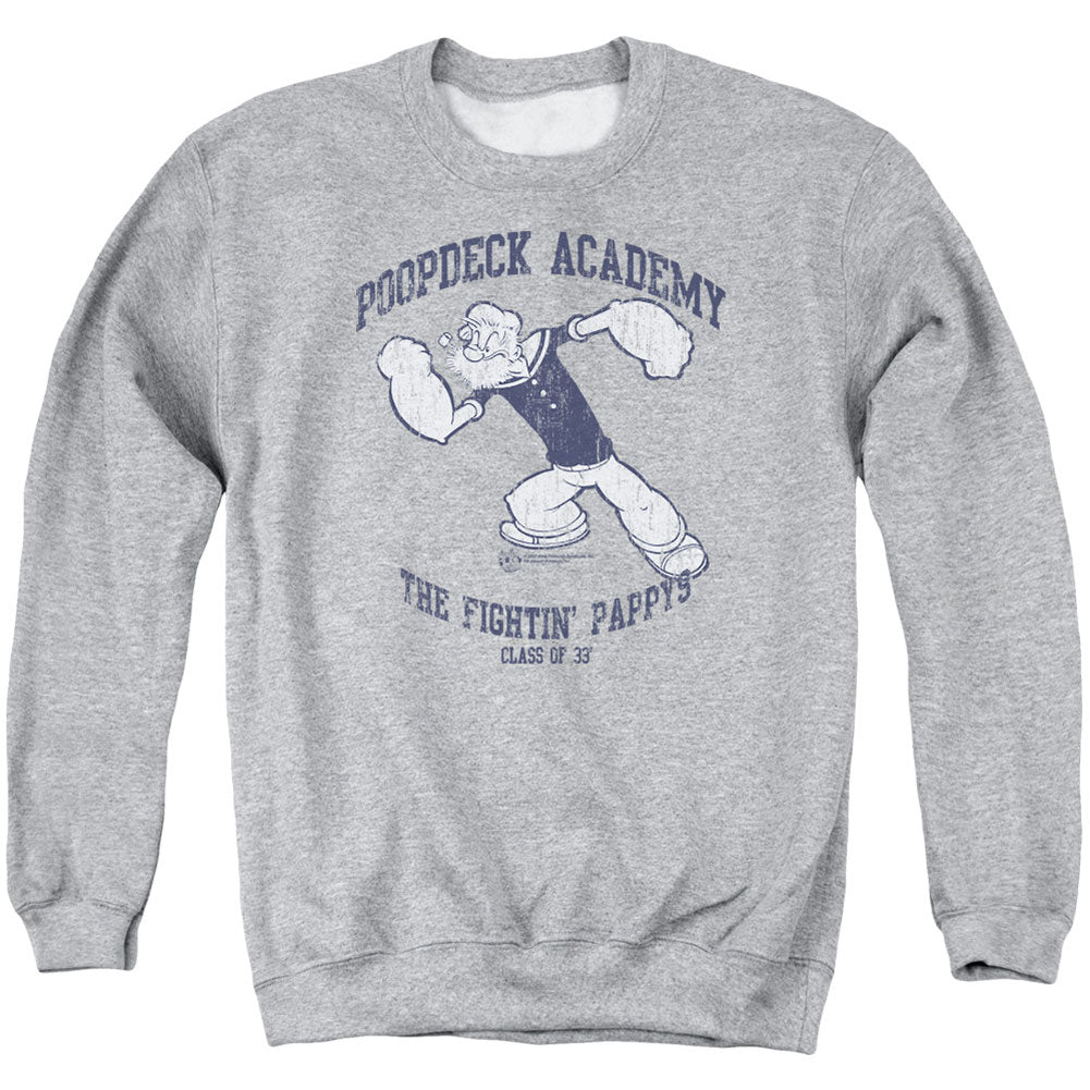 Popeye Poopdeck Academy Adult Sweatshirt