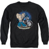 Biker Popeye Adult Sweatshirt